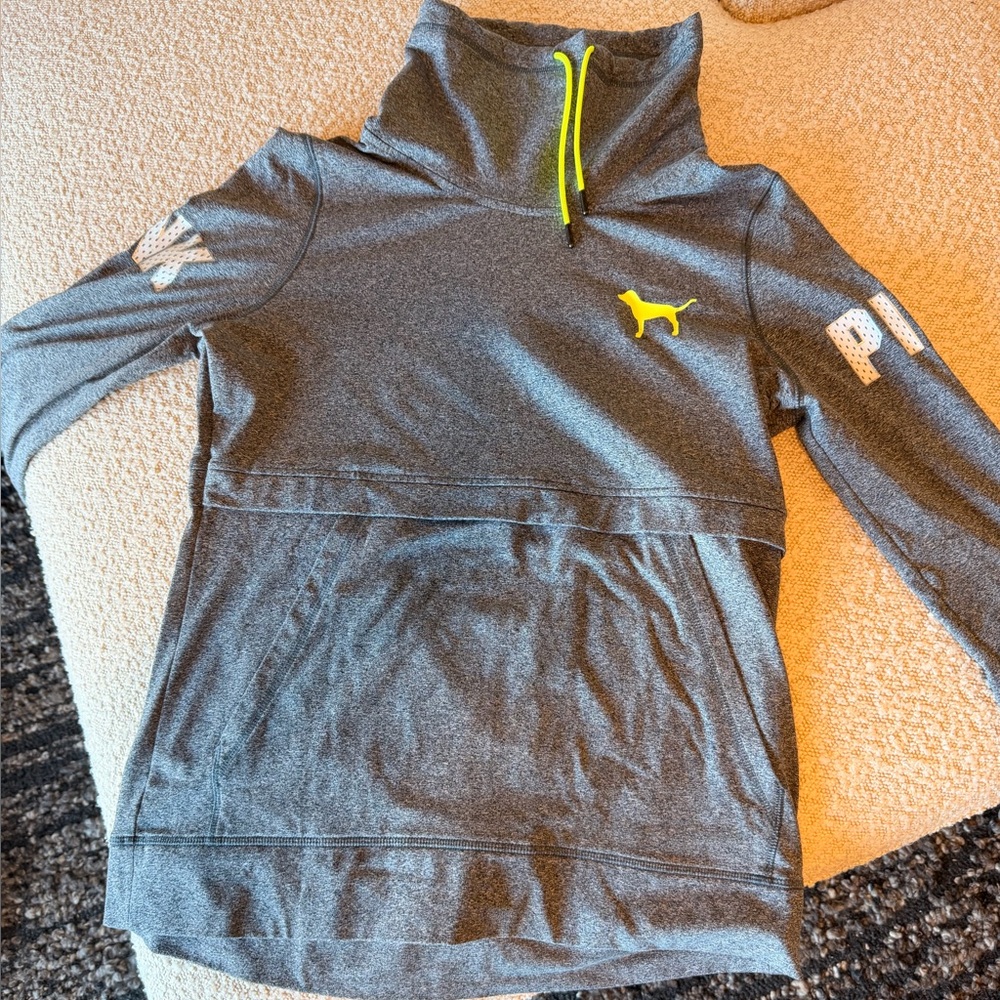 VS PINK ultimate high neck pullover hoodie